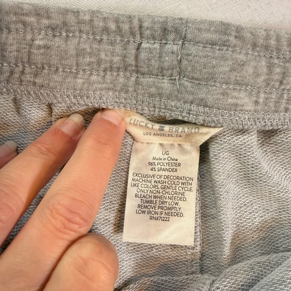 Lucky‎ Brand Lounge Shorts Women L Pull On Minimalist Comfy Casual Cozy Travel